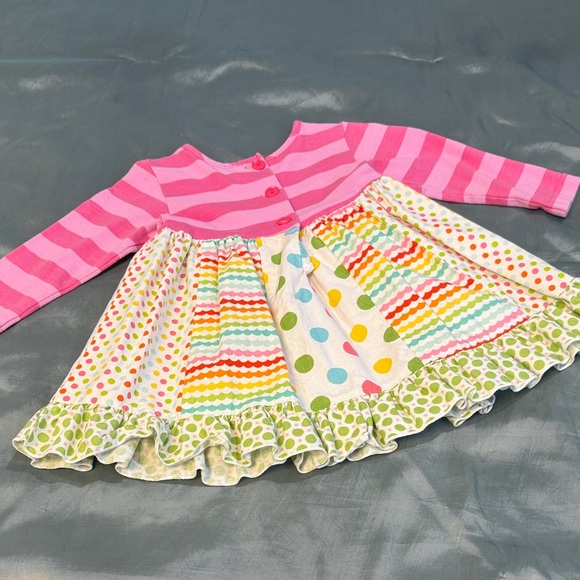 Colorful Ricrac & Ruffles Dress - Picture 3 of 5